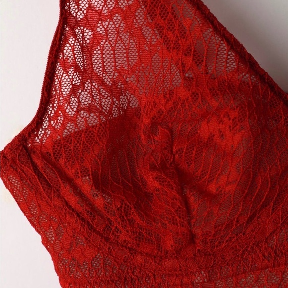 BACK IN STOCK! NWT Free People Longline Bra XS Tameeka Lace Underwire Bralette - Picture 7 of 12